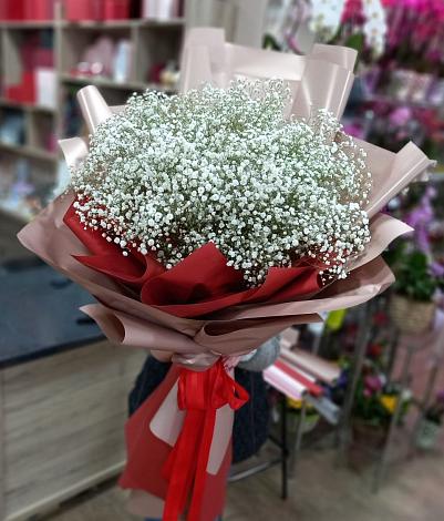 Букет цветов из: Гипсофила в Жаворонки