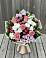 Букет цветов из: Альстромерии, Гвоздики, Розы и Хризантемы в Жаворонки