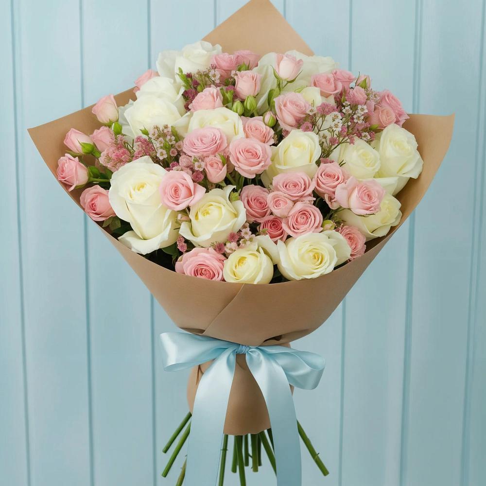 Букет цветов из: Розы в Жаворонки