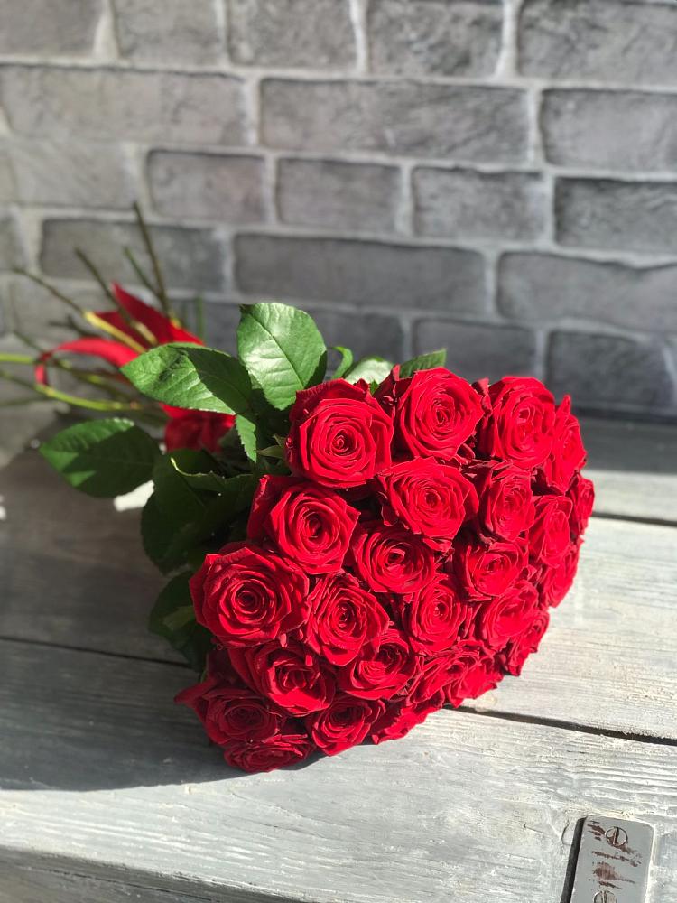 Букет Красные розы Фридом в Жаворонки