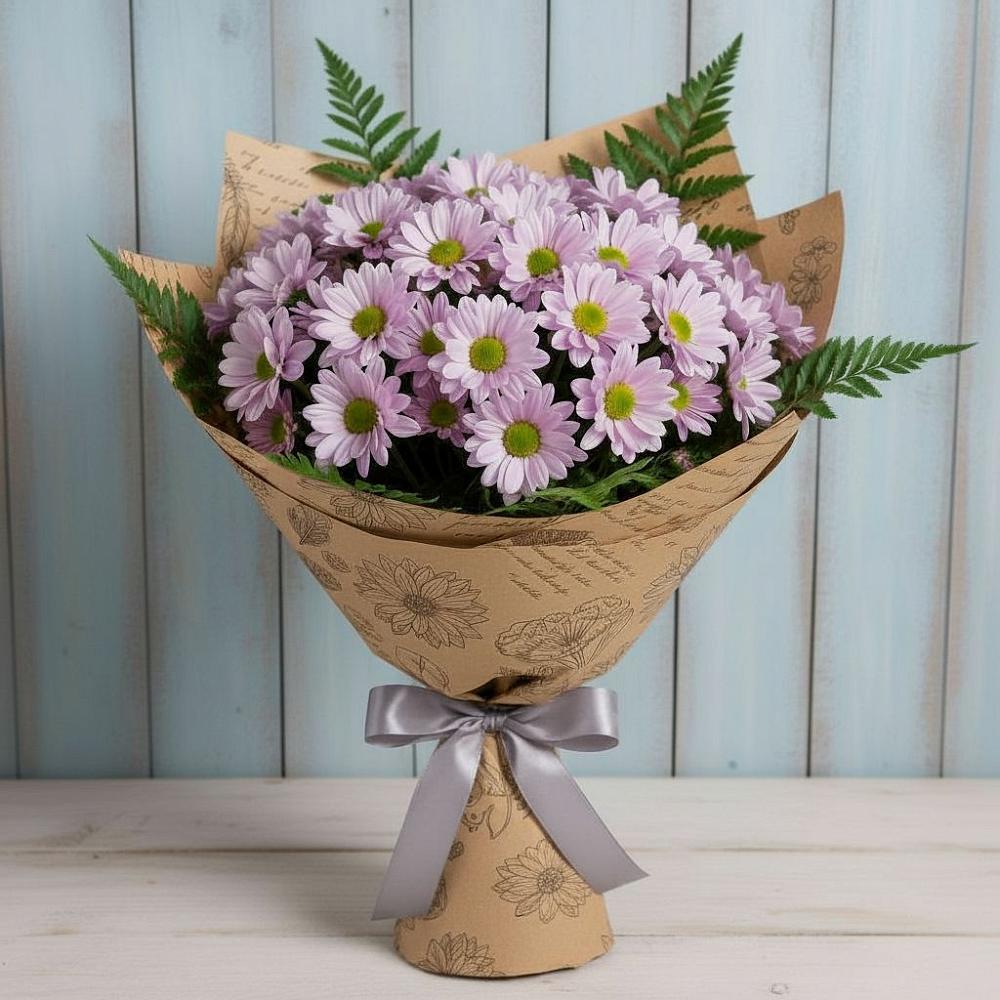 Букет цветов из: Хризантемы в Жаворонки