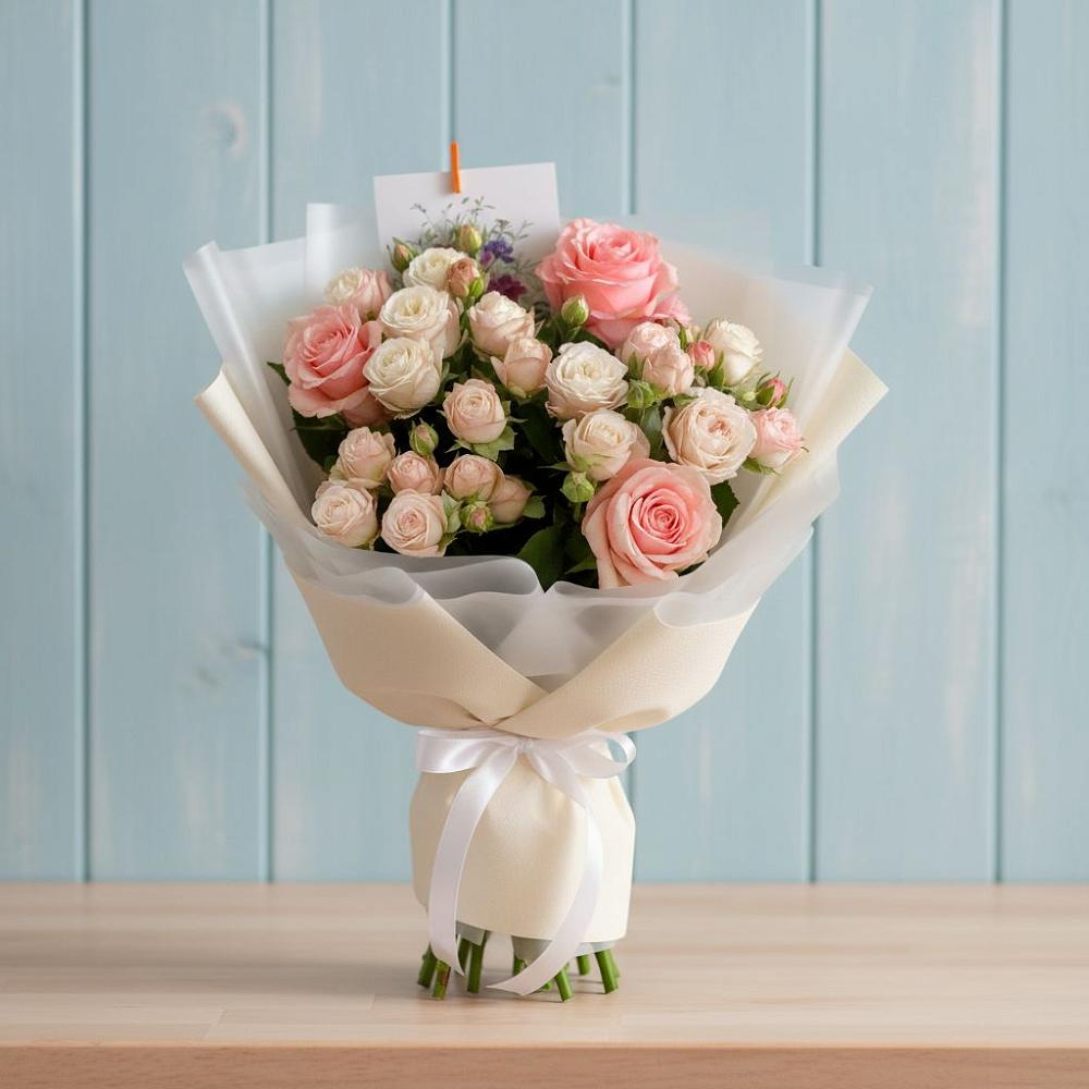 Букет цветов из: Розы в Жаворонки