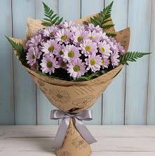 Букет цветов из:  Хризантемы в Жаворонки