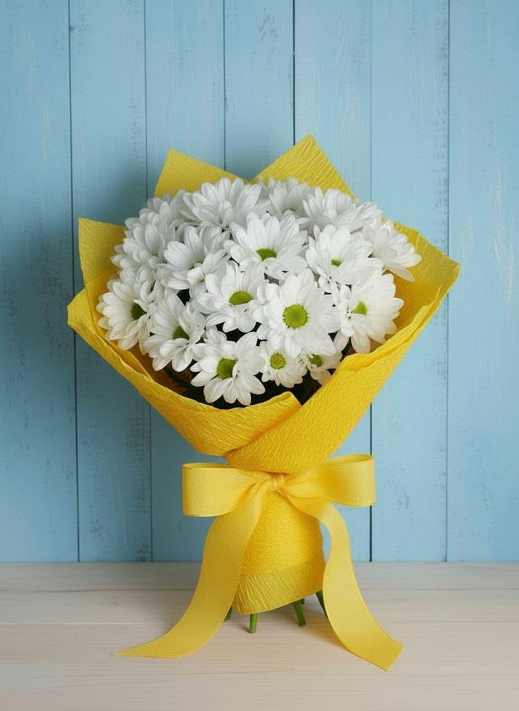 Букет цветов из: Хризантемы в Жаворонки