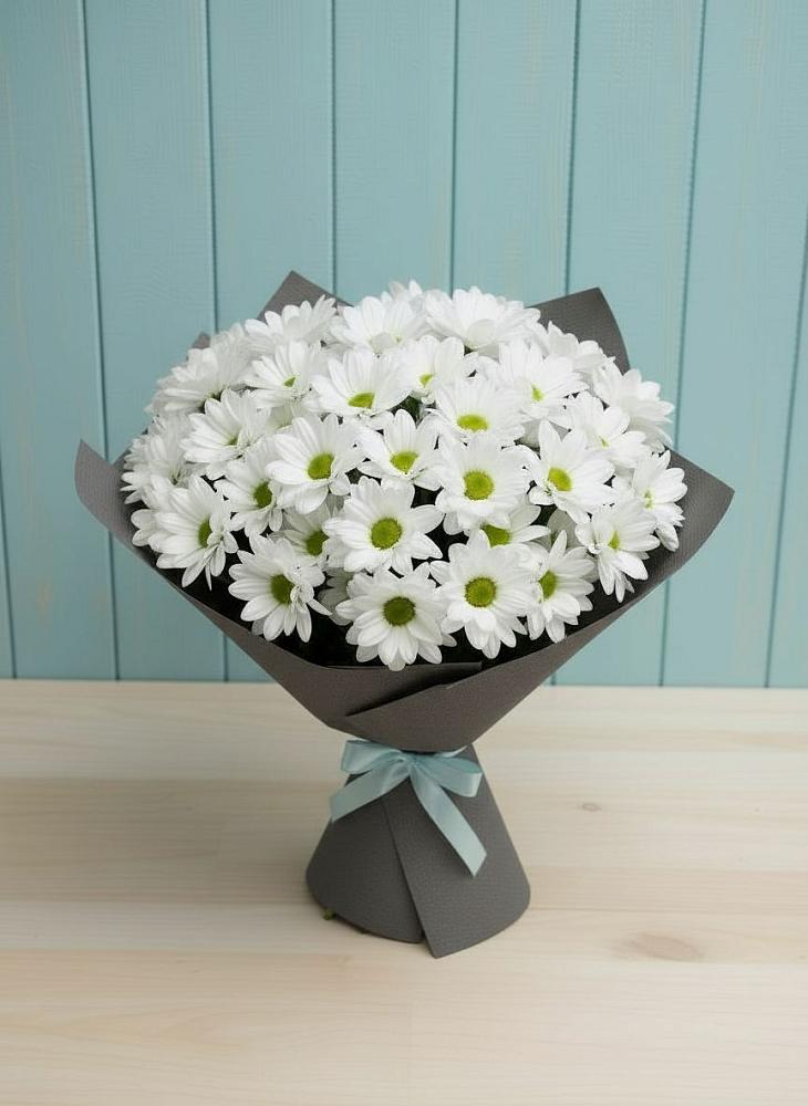 Букет цветов из: Хризантемы в Жаворонки