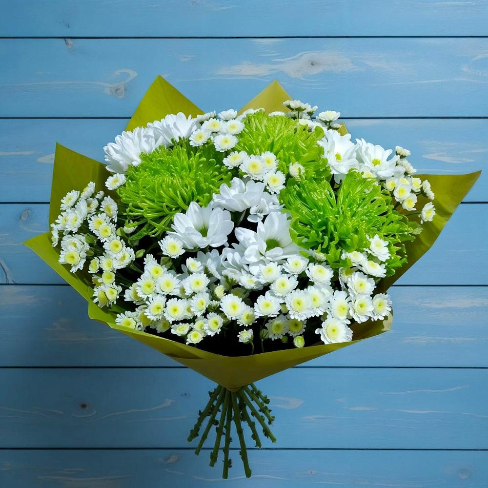 Букет цветов из: Хризантемы в Жаворонки