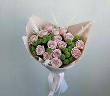 Букет цветов из:  Розы и Хризантемы в Жаворонки