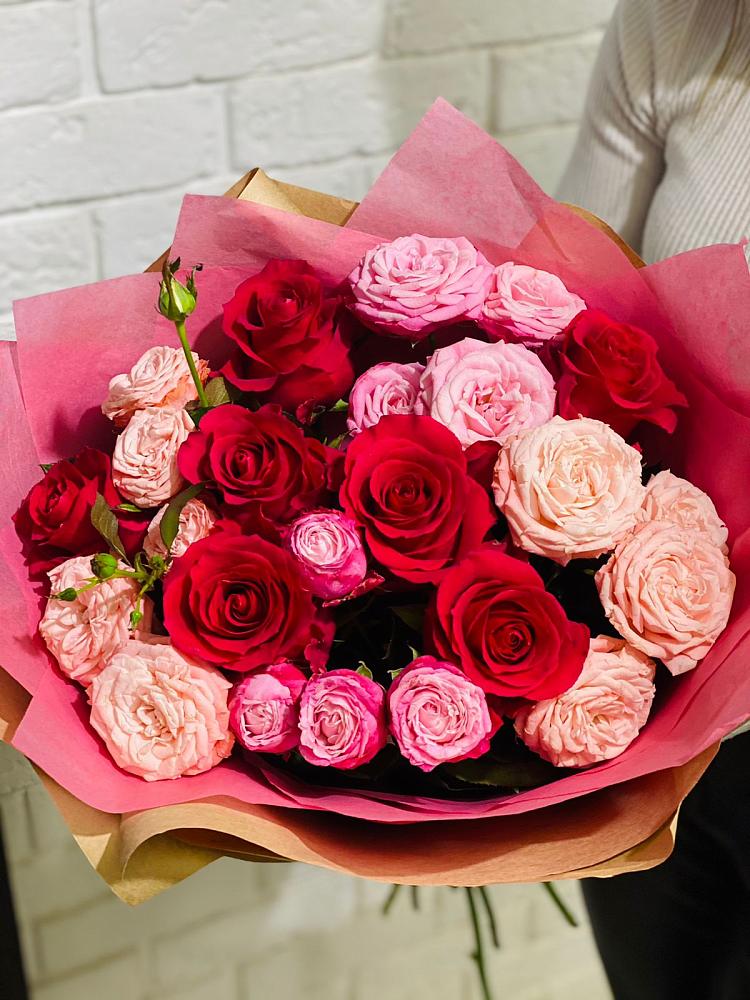 Букет цветов из: Розы в Жаворонки