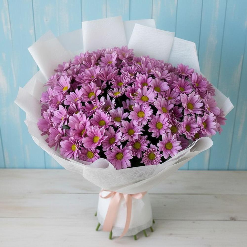 Букет цветов из: Хризантемы в Жаворонки