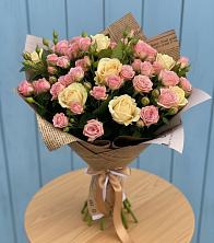 Букет цветов из:  Розы в Жаворонки