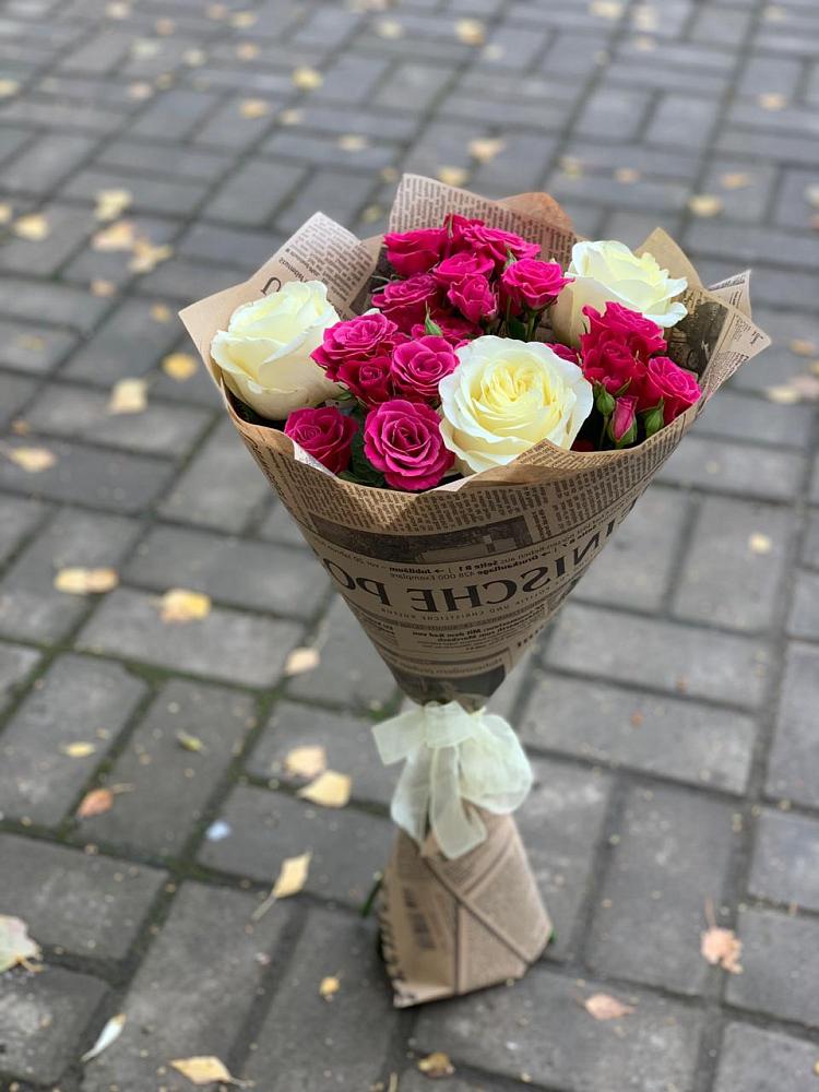 Букет цветов из: Розы в Жаворонки