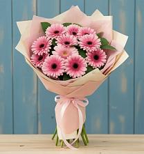 Букет цветов из:  Герберы в Жаворонки