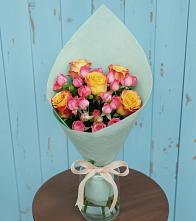 Букет цветов из:  Розы в Жаворонки