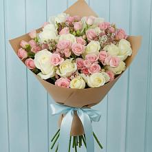 Букет цветов из:  Розы в Жаворонки